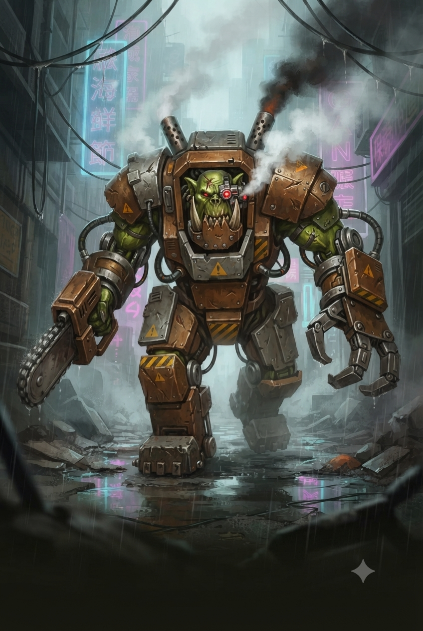 Mecha-Orks poster