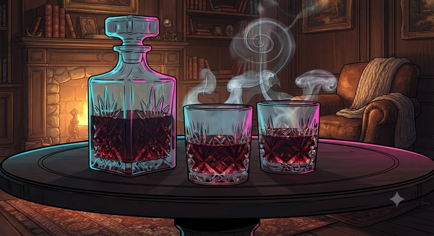 Vintage plasma - two glasses, one irreversible bargain