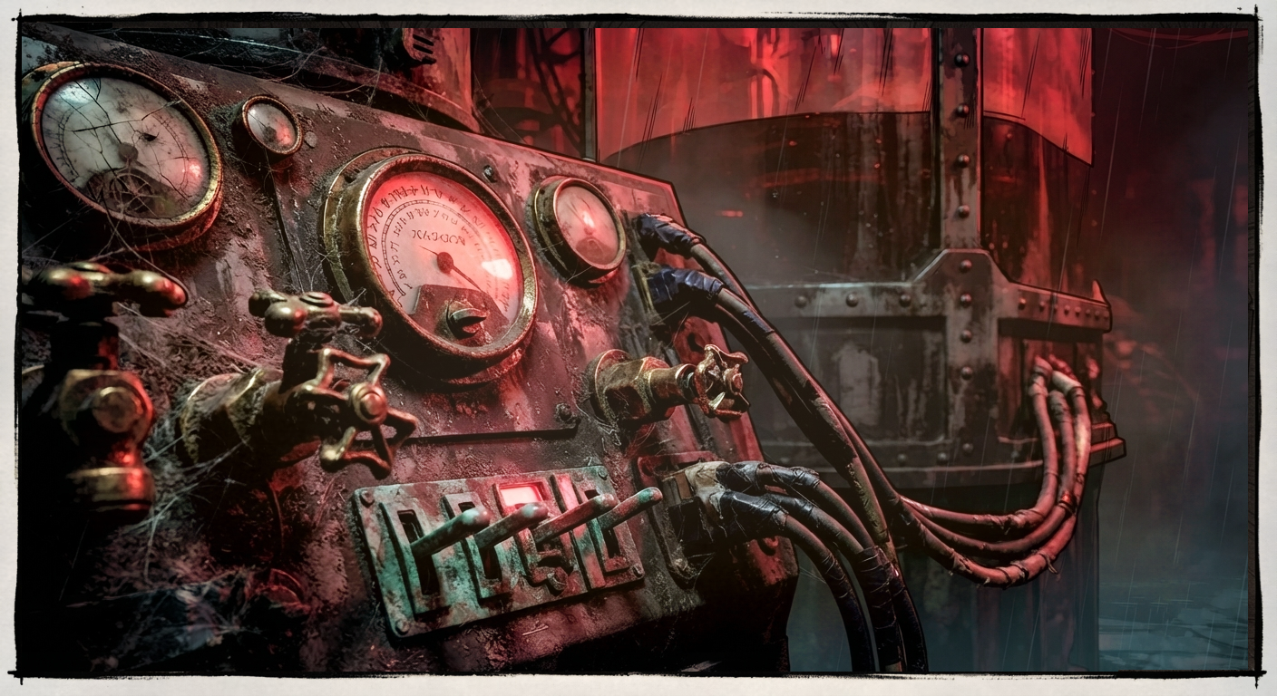 The stagnant core - dust, brass, and rotting infrastructure