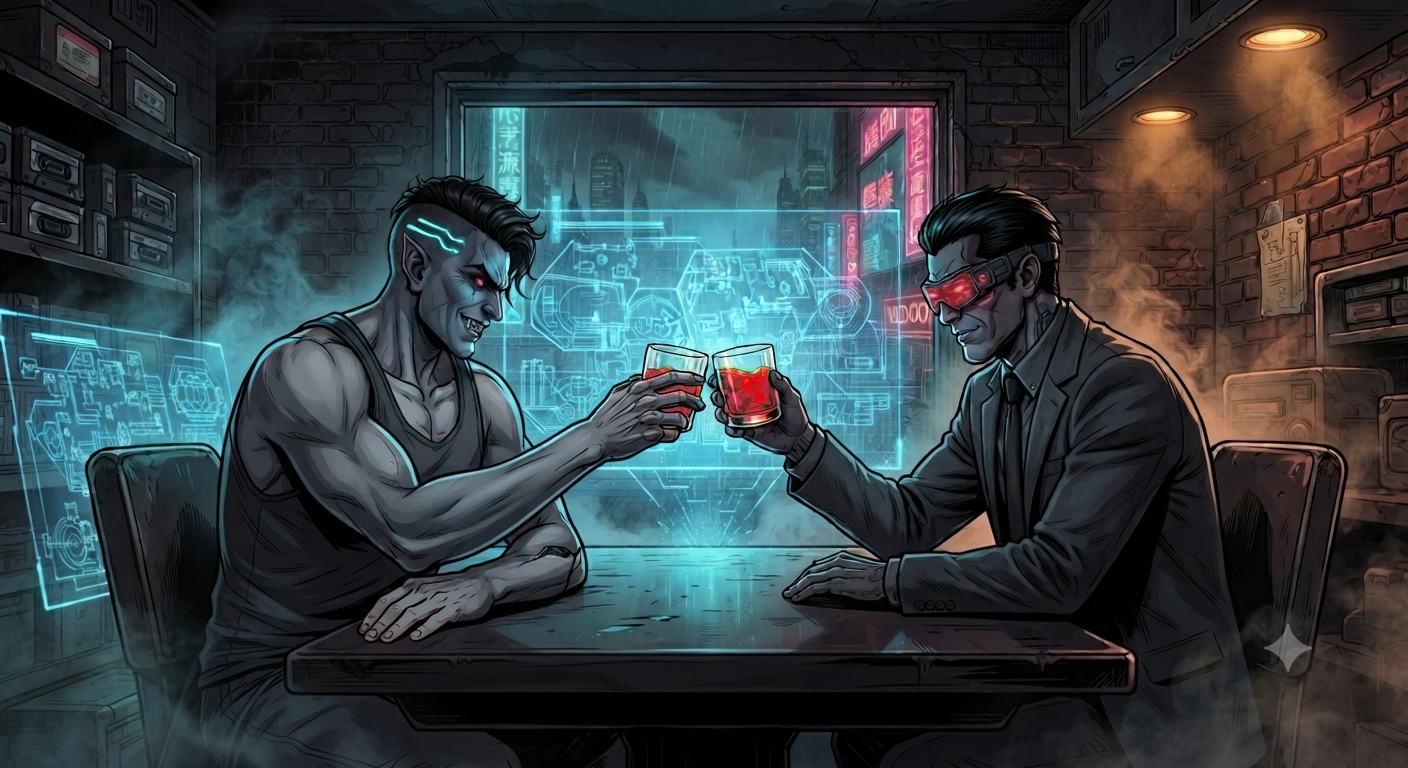A toast to the new era - crystal meets crystal