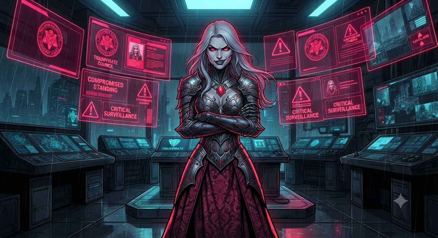Bloodwood under Triumvirate surveillance