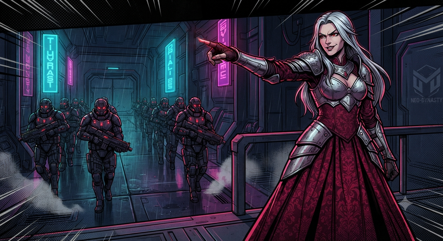 Bloodwood mobilizes her security forces