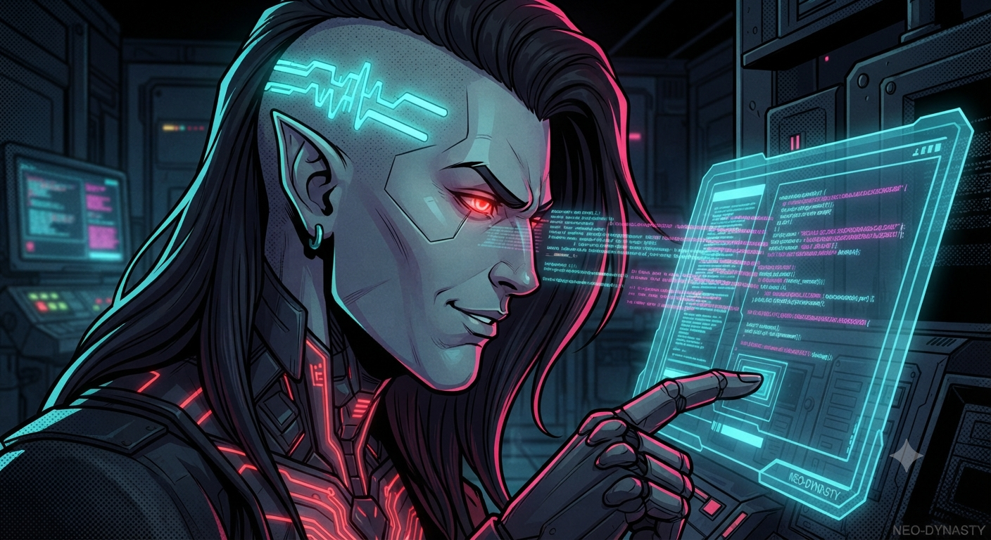 Vance hacks a facility terminal