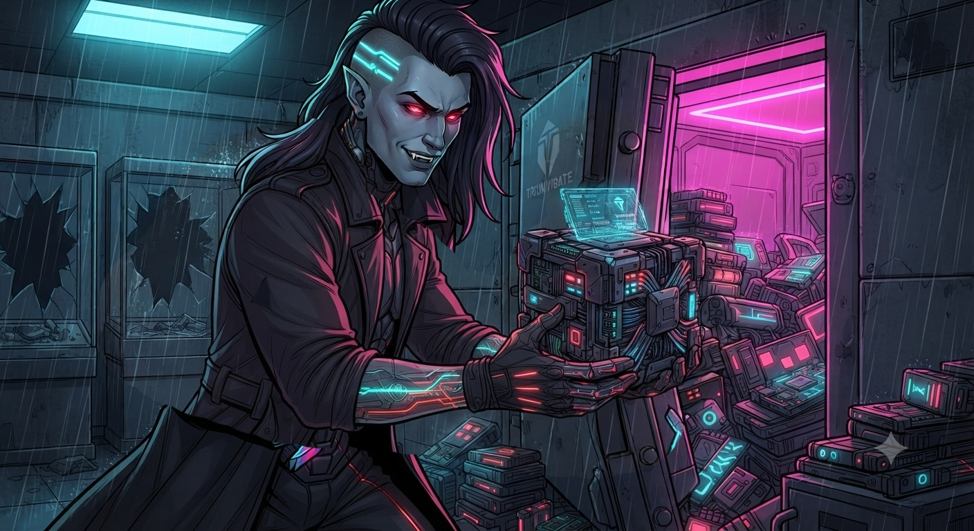 Vance forces open a corporate vault of hoarded tech
