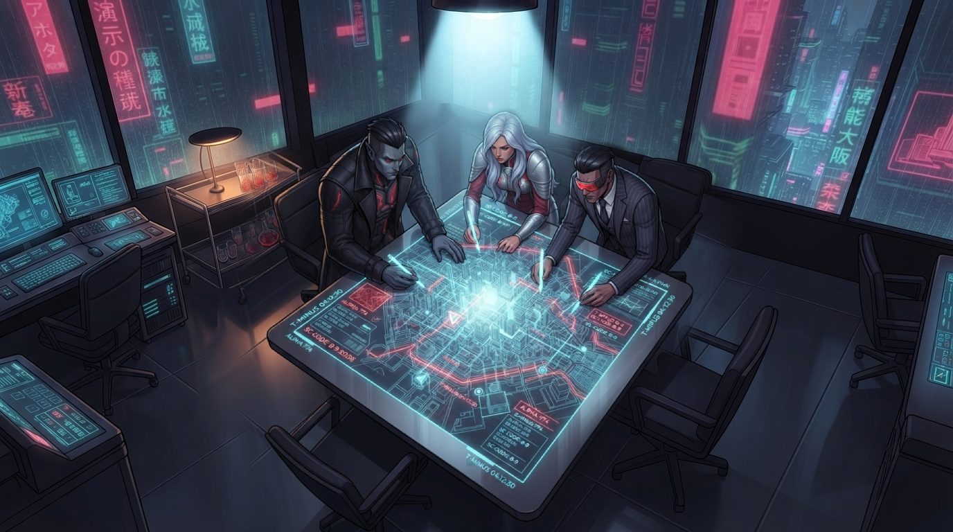 War room locked - T-minus and the city grid