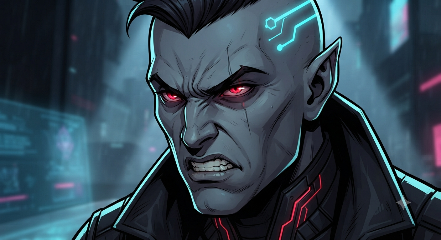 Vance's face - the hunger behind the plan