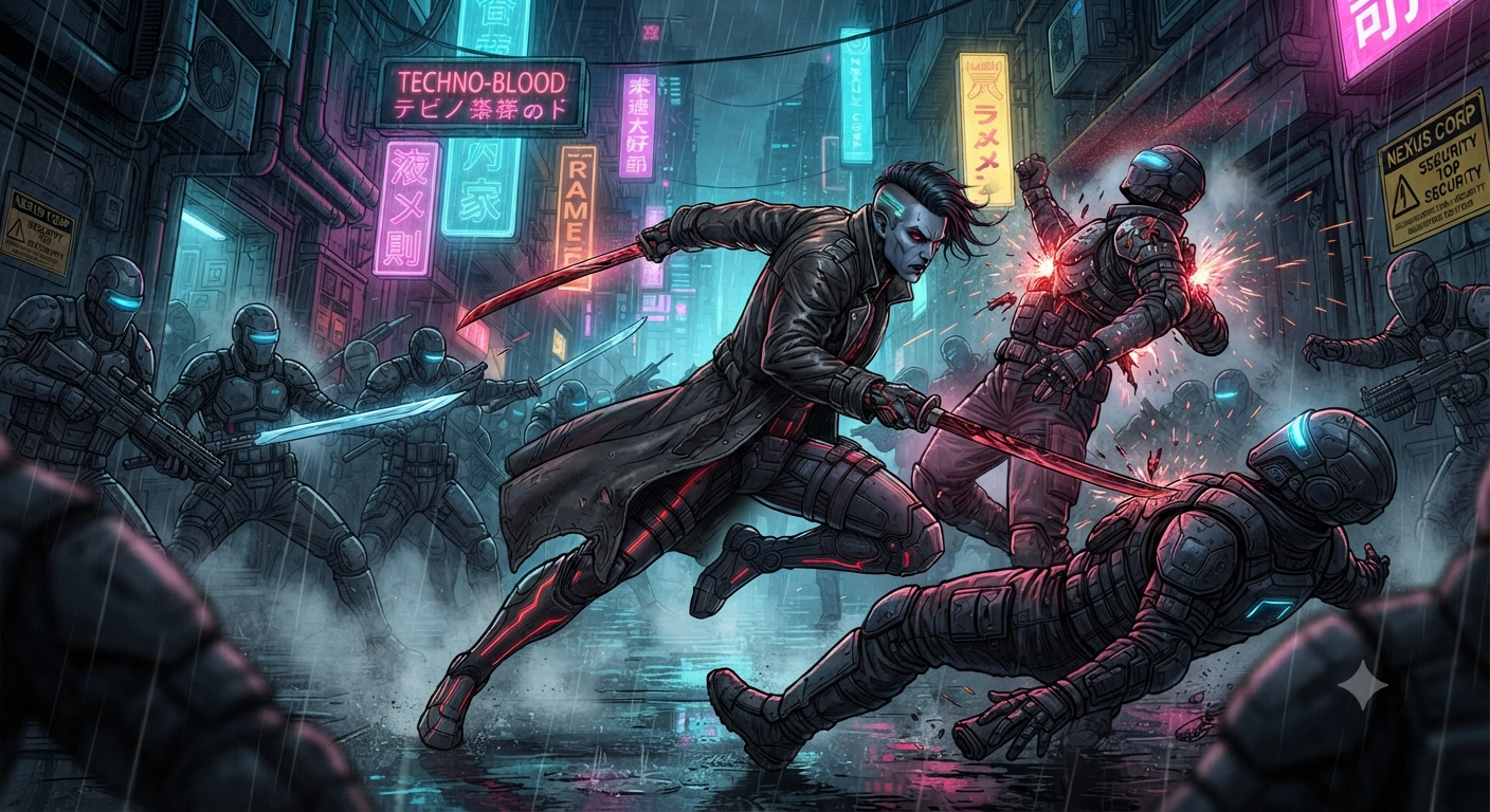 Blood-Debt Enforcers meet Bloodware steel
