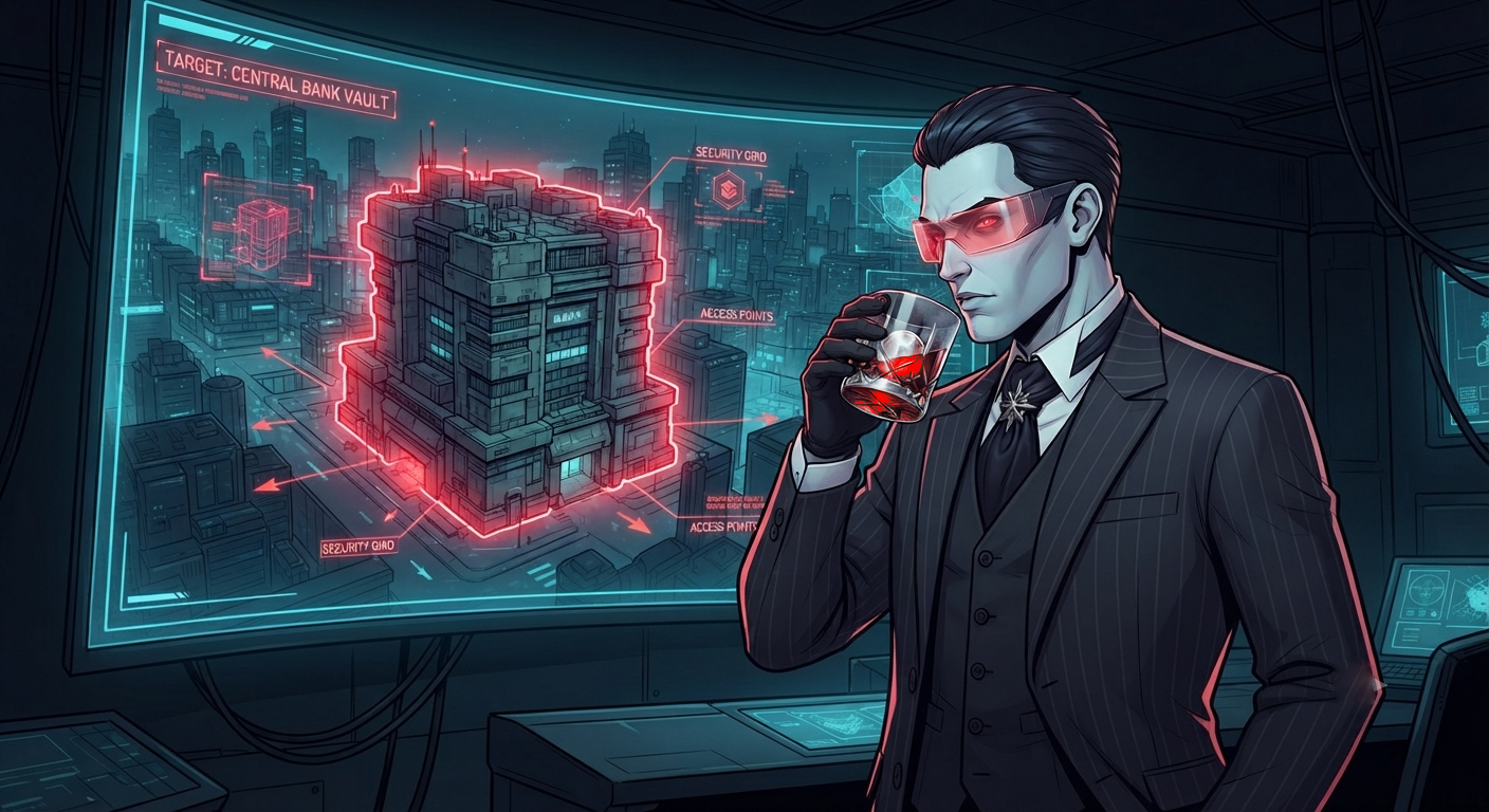 Target locked - Central Bank Vault