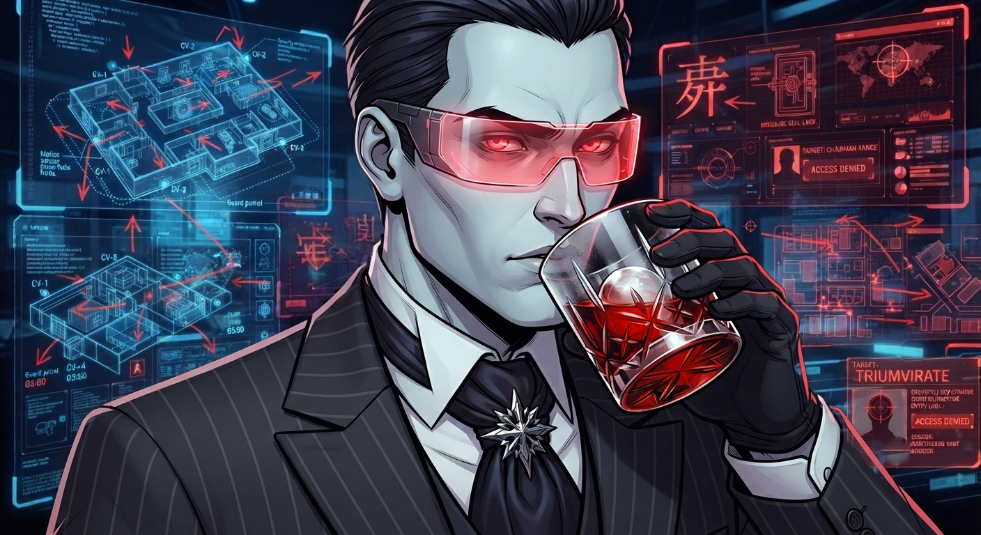 Vance raises a glass - Triumvirate access denied
