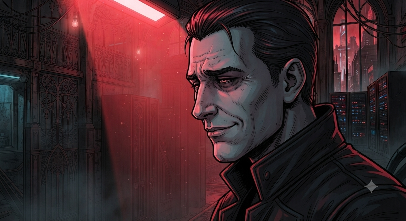 Nightshade's grim smile - stepping into the scan