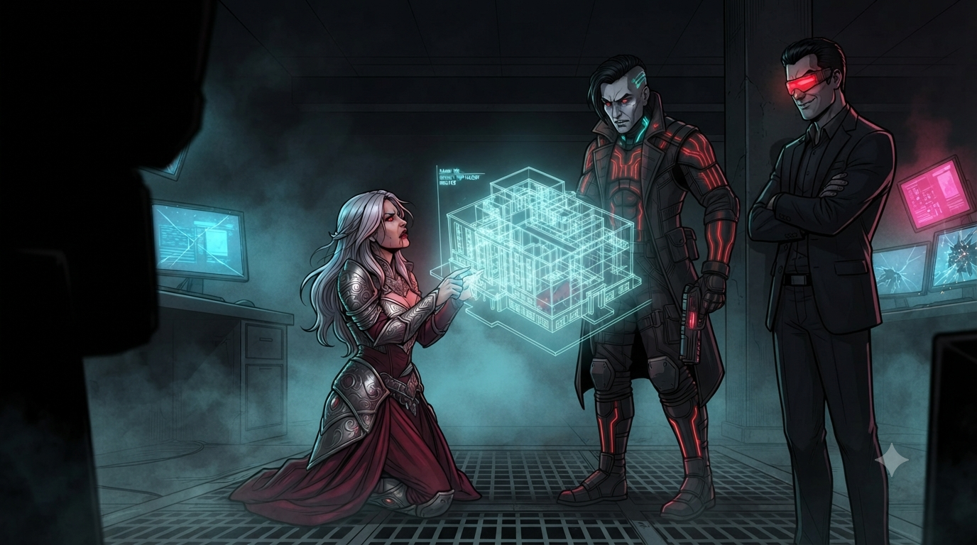 The offer - Bank hologram between predators