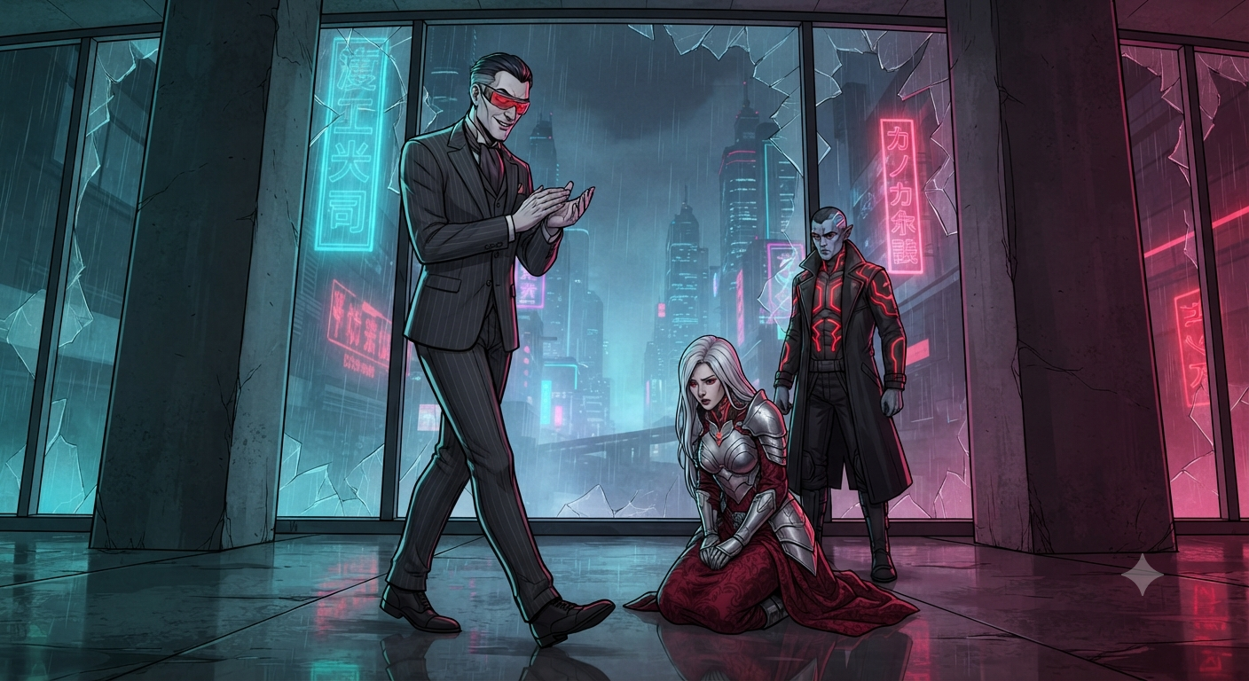 Mr. Nightshade's applause - professional appreciation